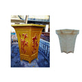 Flower Stand Plastic Concrete Planter Pot Molds for Outdoors on Sale