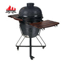 KIMSTONE 21 Inch Bbq Grill Set Cast Iron Bbq Griller Grills Bbq Outdoor Big Test Asado Kamado for Sale
