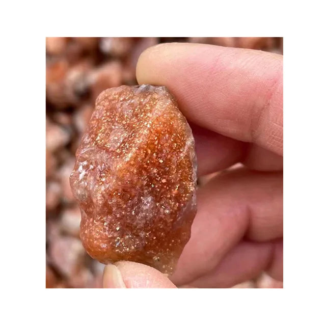 Wholesale Natural Quartz Raw Crystal Gemstones Healing Stones Jewelry Golden Sunstone Rough for Home Decoration