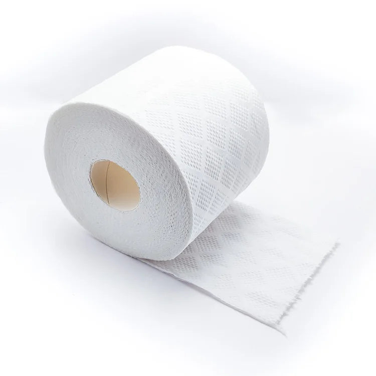 Ecofriendly Standard Roll 100% Natural Bamboo Pulp Soft 4 Ply Fine Toilet Tissue Roll