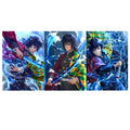 Wholesale Newest 3D Motion Anime Poster Tomioka Giyuu Flip Lenticular Posters Wall Art Manga Decor