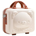 Custom Mini ABS Hard Cosmetic Case Beauty Make up Luggage Case Storage Carrying Box