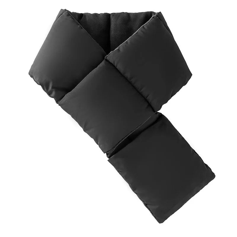 Winter Warm Women's Scarf Outdoor Sports Skiing Cold Bib Cross Plus Cashmere Warm Pocket Bib