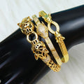 Leopard Head Bangle Bracelet  Zirconia Bangle Wild Punk Jeweri Leo Pard Bangles