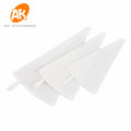 AK 12-22 Inch Reusable Cotton Icing Piping Pastry Bags White Cake Decorating Supplies Pastry Baking Tools for Bakery Kitchen