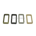 Stock Supply 2.0inch 50mm 4 Colors Good Quality Metal Flat Rectangle Buckle for Leather Bag