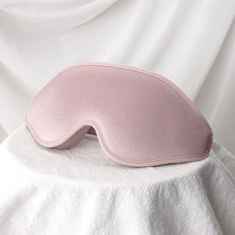 100% Block Out Sleeping Mask for Women Men 3D Weighted Blindfold Eye Cover Contoured Eye Mask for False Eyelash Extensions Yoga