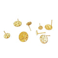 Wholesale Stainless Steel Pattern Welding Needle Small Earrings Fashion Accessories Jewellery Earrings DIY Accessories