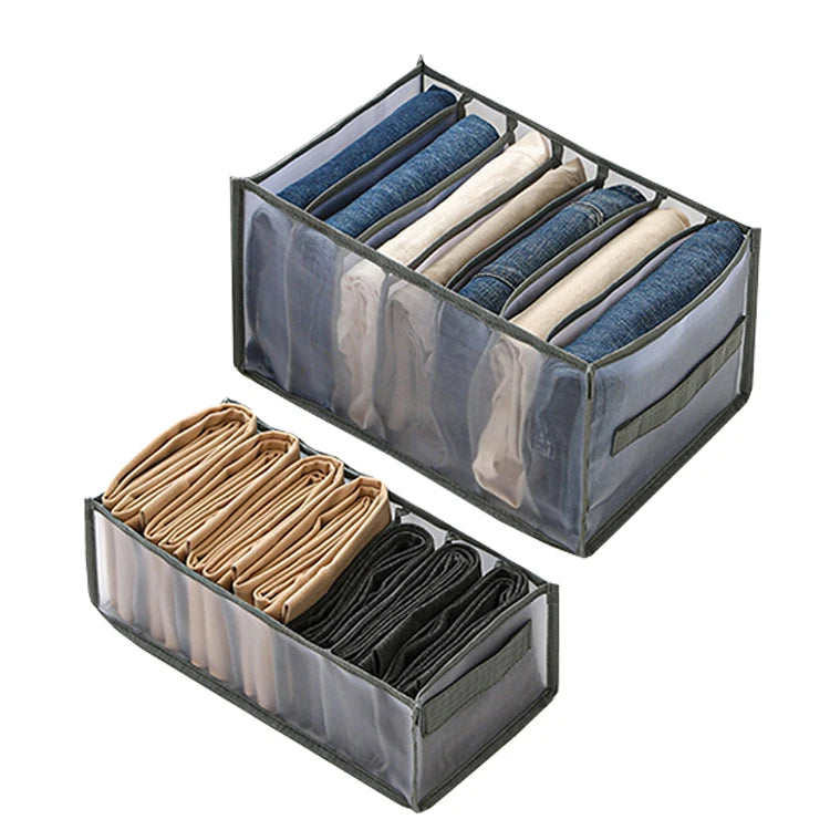 Collapsible Washable Non-Woven Fabric  Bedding & Lingerie Organizer Portable Wardrobe Clothes Storage Box