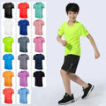 Sport Fashion t Shirt Parent-child Clothing Blank Soft Fabric Customized logo Children Adult 19 Color T Shirts