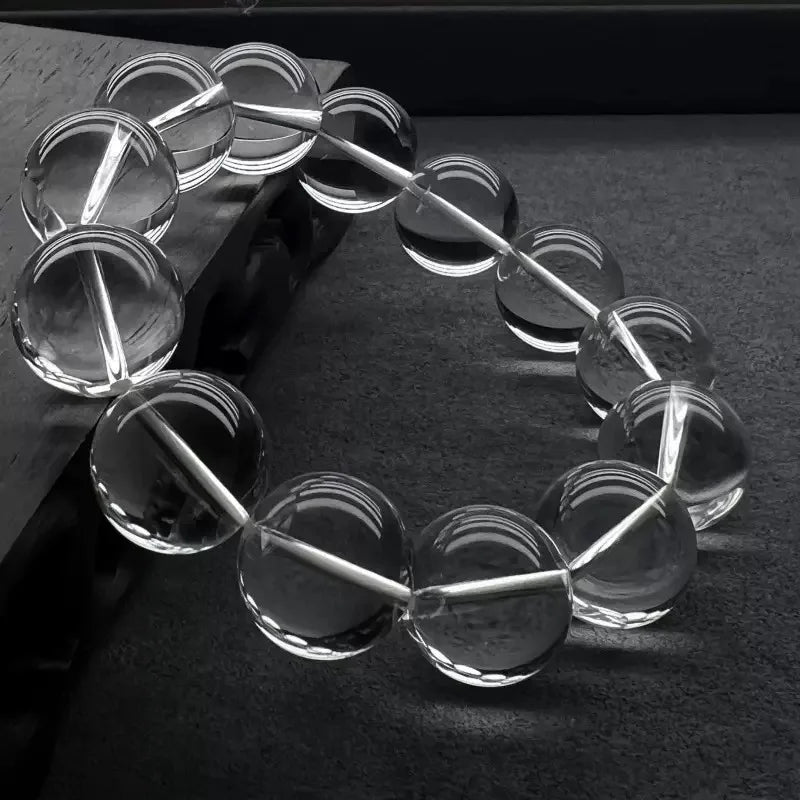 Natural White Crystal Bracelet Souvenir Gift Model Type Handmade Crystal Crafts