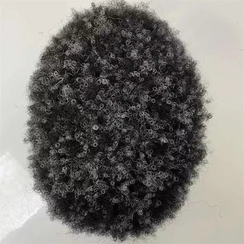 Wholesale Manufacture Human Gray Hair Pieces Toupee for Men Human Hair