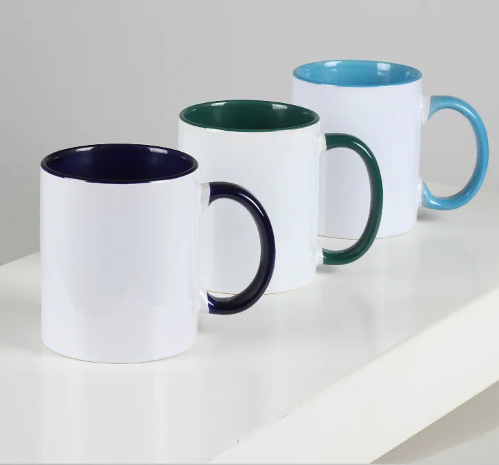 2022 New  Black Mug Glass Coffee Mug Email Mug for Sublimation