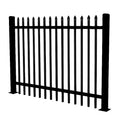 Qifan Metal 12 X 8 Anti-Rust Steel Arrow Plate Security Barrier Fence Pipe PVC & Galvanized Coated Renewable Sources