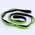 Yoga Cotton Stretching Exercise Strap Band with Multiple Grip Loops