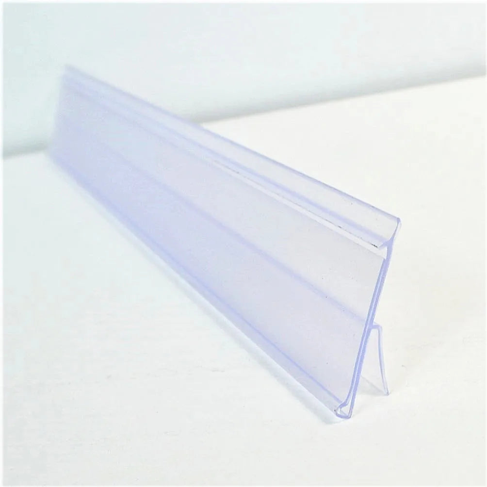 Plastic PVC Label Holder/Supermarket Shelf Holder/Display Plastic Name Tag Holder