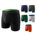 Custom Breathable Knitted Modal Spandex Printed Boxer Shorts for Men with Waist Logo Eco-Friendly OEM Supply