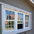 French Style Customized Sash Window Grille Design Top Hung Window Aluminum Profile Awning Vertical Single Hung Window