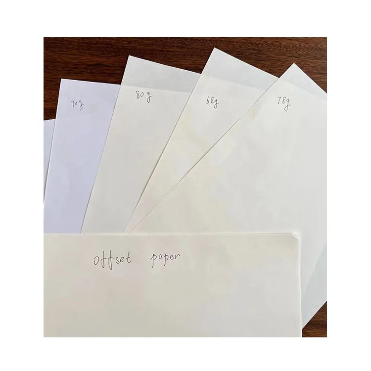 Competitive Price Sale Customized Wood Pulp 60 Gsm 70G 80G White Offset Paper