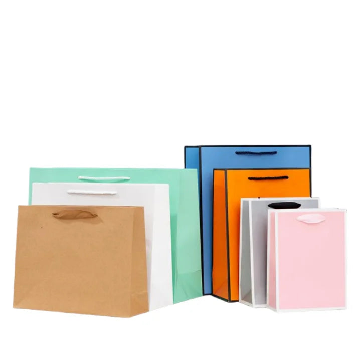Flat square Small Grease Proof Food Paper Lunch Carry Bags Packaging for Popcorn Bread Sandwich Burger Take-away with logo