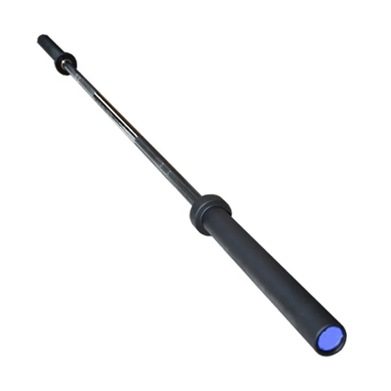 2m 25 mm Powerlifting Tricep Black Zinc Fitness Equipment Gym Exercise 15 kg Women Training Weight Lifting Barbell Bar for Women