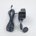 Electric Scooter Parts Power Switch With Keys Voltmeter Digital Display for Kugoo M4/M4 Pro Electric Scoter Parts Accessories
