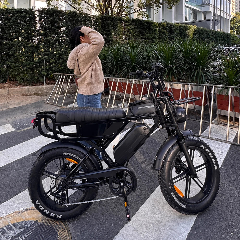 Electr Bike Price VOMO X90 Fatbike Off-Road Bicycle Mountain Bicycle E Bike Electric Fat Tire Bike 20inch FAT X90 Ebike