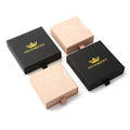Wholesale Pink Packaging Box Drawer Jewelry Box Ring Stud Earrings Storage Jewelry Box