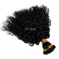 VMAE Mongolian Raw Double Drawn Hand Tied Virgin Remy Cuticle Aligned Yaki Afro Curly Handtied Weft Human Hair Extensions