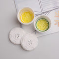Car Solid Air Freshener Deodorant Can Empty Refillable Jar Empty Plastic 80g Perfumeother Cosmetic White 58.5*65mm 10000pcs