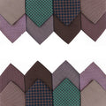 Khaki Brown Green Neck Ties for Men Business Men's Polyester Plaid Tie Vintage Suit Accessories Mens Ties Silk Custom Neckties