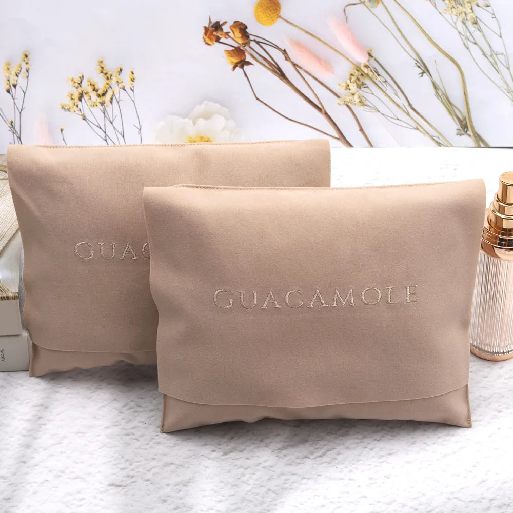 Personalised Velvet Envelope Gift Bags Suede Flap Envelope Velvet Jewelry Pouch
