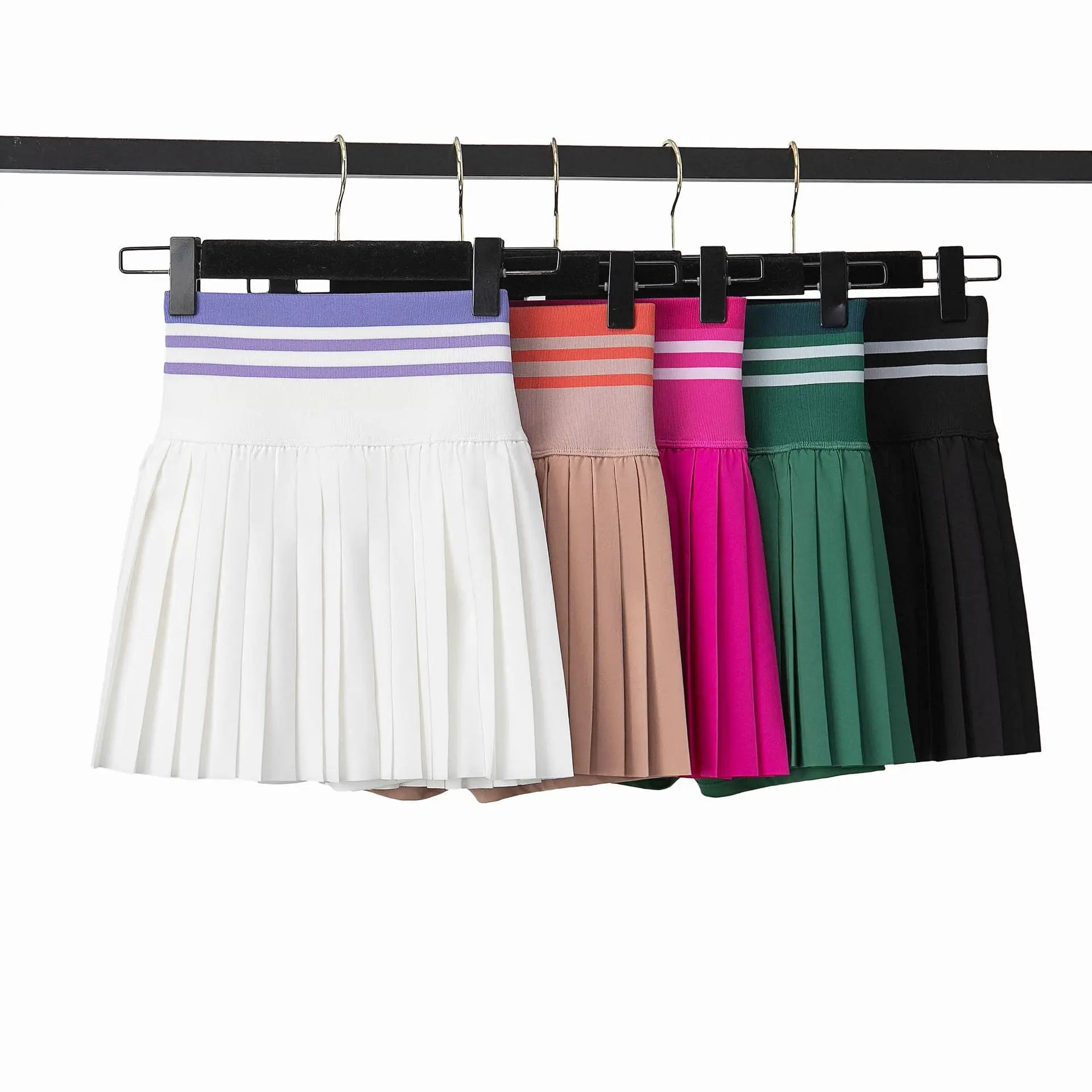 Pleated Tennis Skirt for Women with Shorts Athletic Golf Skort Workout Running Sports Skirts Skorts with Pockets Tennis Skirt
