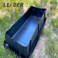 Agricultural Greenhouse Soiless Cultivation 20-30-20cm PP Folded Black White Tomato Growing Gutter in Roll Cocopeat Plant Trough
