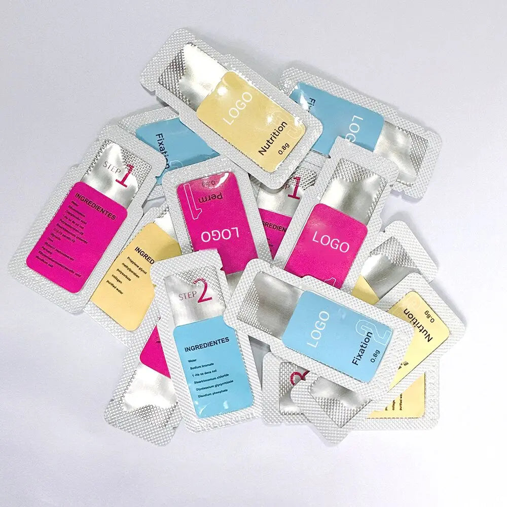 Private Label Eyelash Lifting Tool Kit Lash Brow Lift Perm Lotion Sachet Steps 1 2 3 Tint Brow Lamination Kit Beauty Tool