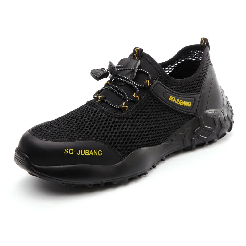 Lightweight Anti-slip Function European Standard Steel Toe Factory Price Safety Shoes for Work