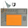 High Resistance Workbench ESD Solder Mat Silicone Pad Maintenance Silicon Repair Mat For Table