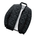 Bangladesh CN Factory Price Custom Logo Embroidery Men's Lightweight Cotton Padded Stand Collar Corduroy Windproof Jackets MegaBDM