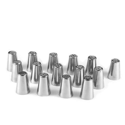 12 Pcs Russian Tulip Icing Piping Nozzles Cake Decorating Baking Supplies Kit