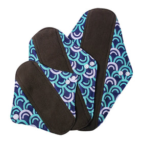 Menstrual Panties Gaskets Pads for Menstruation Reusable Menstrual Panties Washable Sanitary Napkin Bamboo Charcoal Cloth Pads