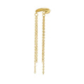Newly Arrived Blogger Earring Fashion Jewellery 925 Sterling Silver Long Tassel Ear Cuff