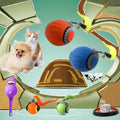 Smart Speedy Tail 2.0 Interactive Silicone Pet Toy Ball Eco-Friendly Electric Rolling Cat Toy Modern Sport Style for Dogs