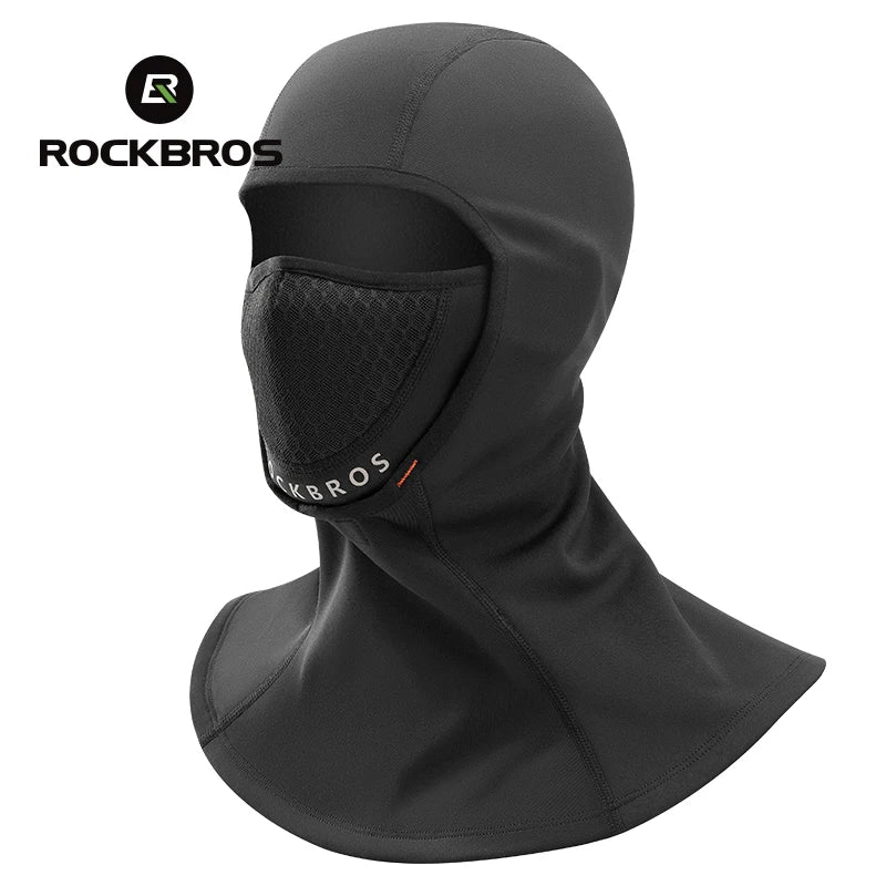 ROCKBROS Custom Balaclava One Hole Balaclava Custom Ski Mask Winter Hooded Balaclava Full Face Mask
