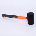 No.62016 DIY Grade Black Rubber Hammer Mallet for Tile Installation Machinist Hammer with OEM Customization Support