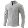 New Arrival 1/4 Zip Top Men's Long Sleeve Athletic Golf for Polo Custom Fitness Running Sports Plus Size Workout Muscle Fit