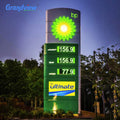 Fuel Station Pylon Display Sign Gas Price LED 7 Segment Board Outdoor Digital Poster with SDK Support OEM