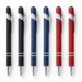 Multifunction Metal Ballpoint Pen with Stylus - Custom Logo Promotional Business Gift Pen