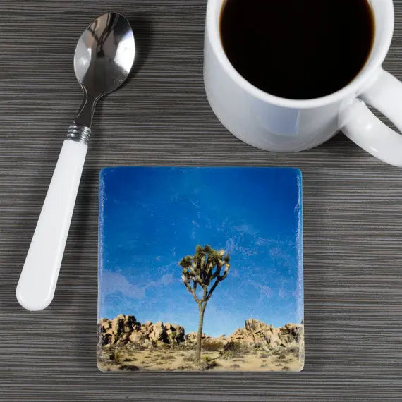 Diy Colorful Printed Beer Coaster Marble Stone Customized Retro Picture Photo Marble Stone Board Coasters with Colorful Printing