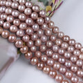 Wholesale Natural 11-14mm Purple Edison Freshwater Pearl Strands for Jewellery Making