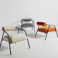 Modern Creative Minimalist Style Single Sofa Chair Light Luxury Lazy for Dining Table or Home Leisure Living Room Chair Set